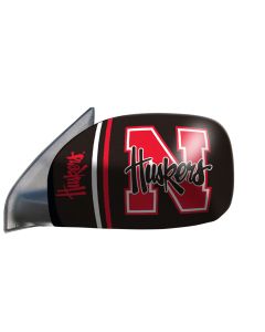 Fanmats ® - Pair of University of Nebraska Small Side Mirror Covers (12012)