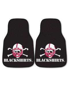 Fanmats ® - Pair of University of Nebraska Universal Carpet Front Floor Mats (10340)