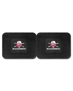 Fanmats ® - Pair of University of Nebraska Universal Vinyl Utility Rear Floor Mats (12292)
