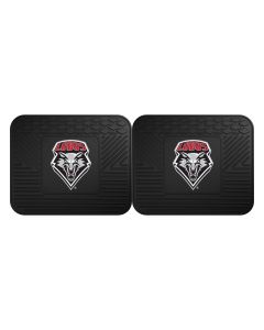 Fanmats ® - Pair of University of New Mexico Universal Vinyl Utility Rear Floor Mats (12293)