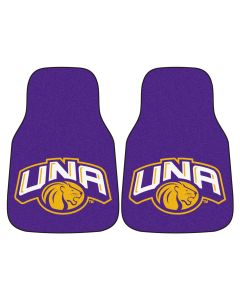 Fanmats ® - Pair of University of North Alabama Universal Carpet Front Floor Mats (5471)