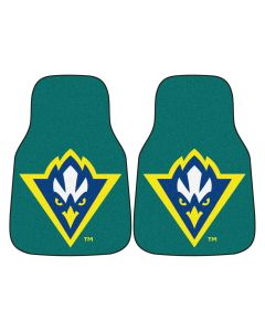Fanmats University of North Carolina Wilmington Universal Carpet Front Floor Mats, Flat Image