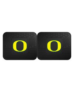 Fanmats ® - Pair of University of Oregon Universal Vinyl Utility Rear Floor Mats (12295)