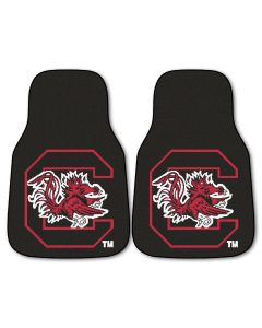 Fanmats ® - Pair of University of South Carolina Universal Carpet Front Floor Mats (5481)