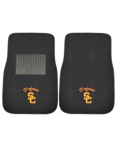 Fanmats ® - Pair of University of Southern California Universal Embroidered Front Floor Mats (17601)