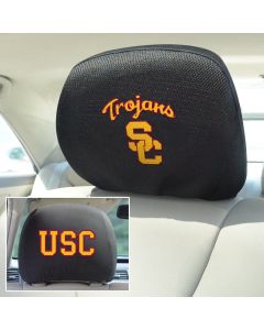 Fanmats ® - Pair of University of Southern California Universal Headrest Covers (14773)