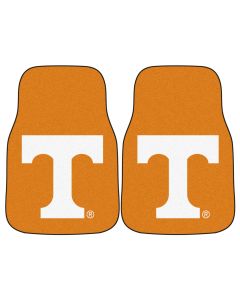 Fanmats University of Tennessee Universal Carpet Front Floor Mats, Flat Image