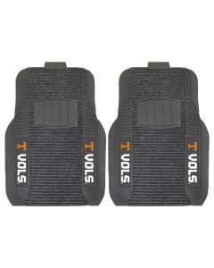 Fanmats ® - Pair of University of Tennessee Universal Deluxe Front Floor Mats (13810)