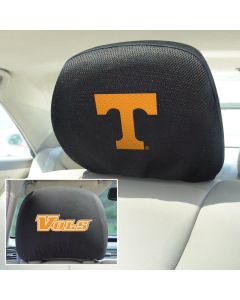 Fanmats ® - Pair of University of Tennessee Universal Headrest Covers (12594)