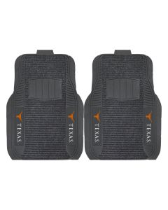 Fanmats ® - Pair of University of Texas Universal Deluxe Front Floor Mats (13804)