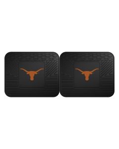 Fanmats ® - Pair of University of Texas Universal Vinyl Utility Rear Floor Mats (12300)