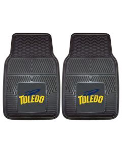 Fanmats ® - Pair of University of Toledo Universal Vinyl Front Floor Mats (17378)