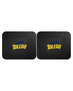 Fanmats ® - Pair of University of Toledo Universal Vinyl Utility Rear Floor Mats (17948)