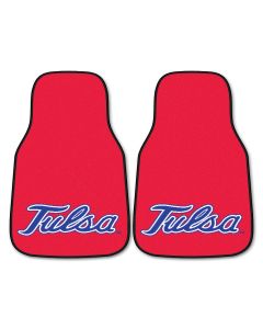 Fanmats ® - Pair of University of Tulsa Universal Carpet Front Floor Mats (5487)