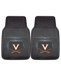Fanmats ® - Pair of University of Virginia Universal Vinyl Front Floor Mats (13249)