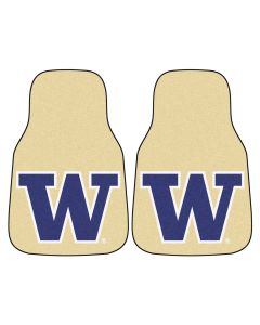 Fanmats ® - Pair of University of Washington Universal Carpet Front Floor Mats (5491)