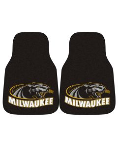 Fanmats ® - Pair of University Of Wisconsin-Milwaukee Universal Carpet Front Floor Mats (5494)