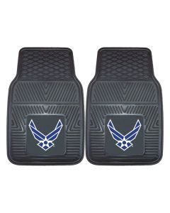 Fanmats ® - Pair of US Air Force Universal Vinyl Front Floor Mats (11044)
