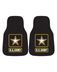 Fanmats ® - Pair of US Army Universal Carpet Front Floor Mats (11066)