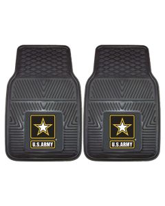 Fanmats ® - Pair of US Army Universal Vinyl Front Floor Mats (11035)