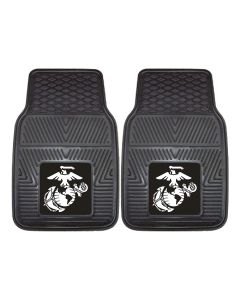 Fanmats US Marines Universal Vinyl Front Floor Mats, Pair