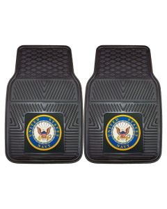 Fanmats ® - Pair of US Navy Universal Vinyl Front Floor Mats (11041)