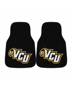 Fanmats ® - Pair of Virginia Commonwealth University Universal Carpet Front Floor Mats (5507)