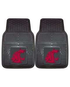 Fanmats ® - Pair of Washington State University Universal Vinyl Front Floor Mats (12777)