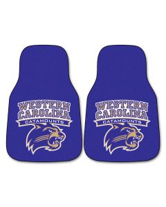 Fanmats Western Carolina University Universal Carpet Front Floor Mats, Flat Image