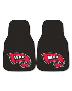 Fanmats ® - Pair of Western Kentucky University Universal Carpet Front Floor Mats (5514)