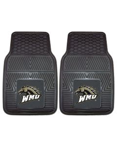 Fanmats ® - Pair of Western Michigan University Universal Vinyl Front Floor Mats (17374)