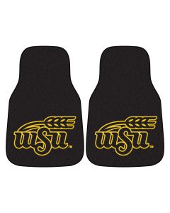 Fanmats ® - Pair of Wichita State University Universal Carpet Front Floor Mats (5516)