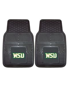 Fanmats ® - Pair of Wright State University Universal Vinyl Front Floor Mats (18454)