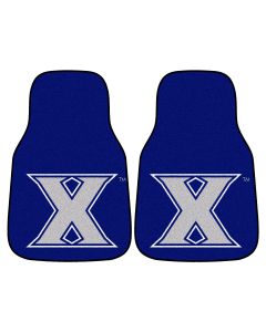 Fanmats ® - Pair of Xavier University Universal Carpet Front Floor Mats (5520)
