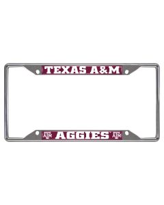 Fanmats ® - Texas A&M University License Plate Frame (14895)