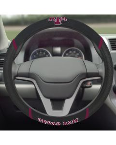 Fanmats ® - Texas A&M University Universal Steering Wheel Cover (14894)