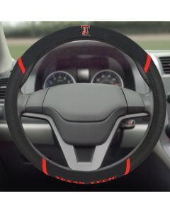 Fanmats ® - Texas Tech University Universal Steering Wheel Cover (14897)