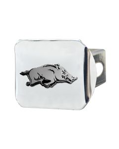 Fanmats ® - University of Arkansas Chromed Metal Hitch Cover (14981)