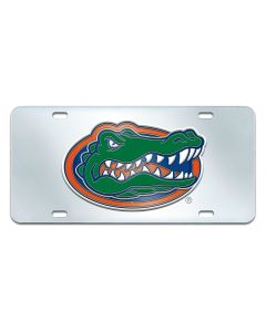 Fanmats ® - University of Florida Mirrored Inlaid Acrylic License Plate (14983)