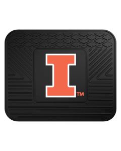 Fanmats ® - University of Illinois Universal Vinyl Utility Rear Floor Mat (10071)