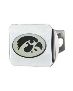 Fanmats University of Iowa Chromed Metal Hitch Cover, The Cover