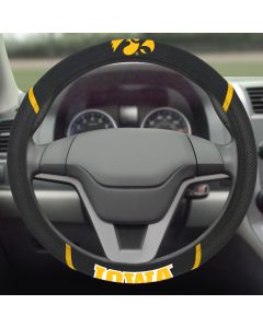 Fanmats ® - University of Iowa Universal Steering Wheel Cover (14903)