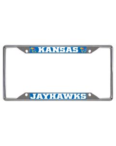 Fanmats ® - University of Kansas License Plate Frame (14907)