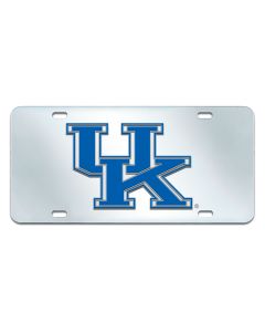 Fanmats University of Kentucky Mirrored Inlaid Acrylic License Plate, The Frame