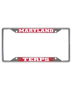 Fanmats ® - University of Maryland License Plate Frame (14910)