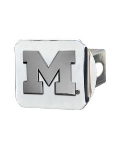 Fanmats ® - University of Michigan Chromed Metal Hitch Cover (14996)