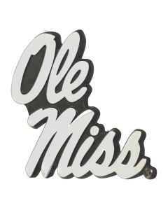 Fanmats University of Mississippi Ole Miss 3D Chrome Emblems, The Emblem