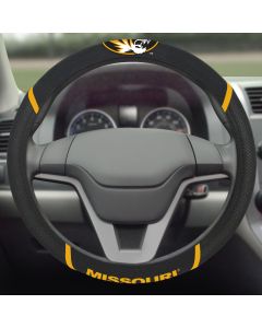 Fanmats ® - University of Missouri Universal Steering Wheel Cover (14915)