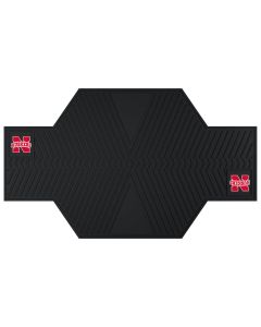 Fanmats ® - University of Nebraska Heavy Duty Rubber Motorcycle Mat (15223)