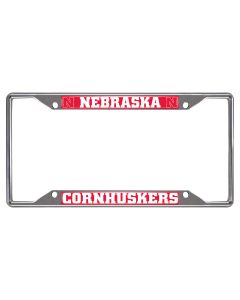 Fanmats ® - University of Nebraska License Plate Frame (14919)